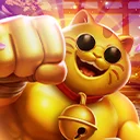 Muscle Fortune Cat
